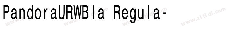 PandoraURWBla Regula字体转换 PandoraURWBla Regula字体转换